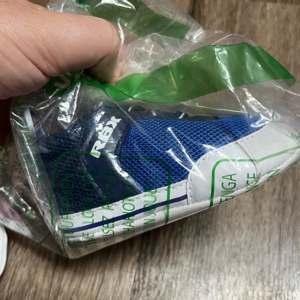 RBX Blue Baby Sneakers Size 4